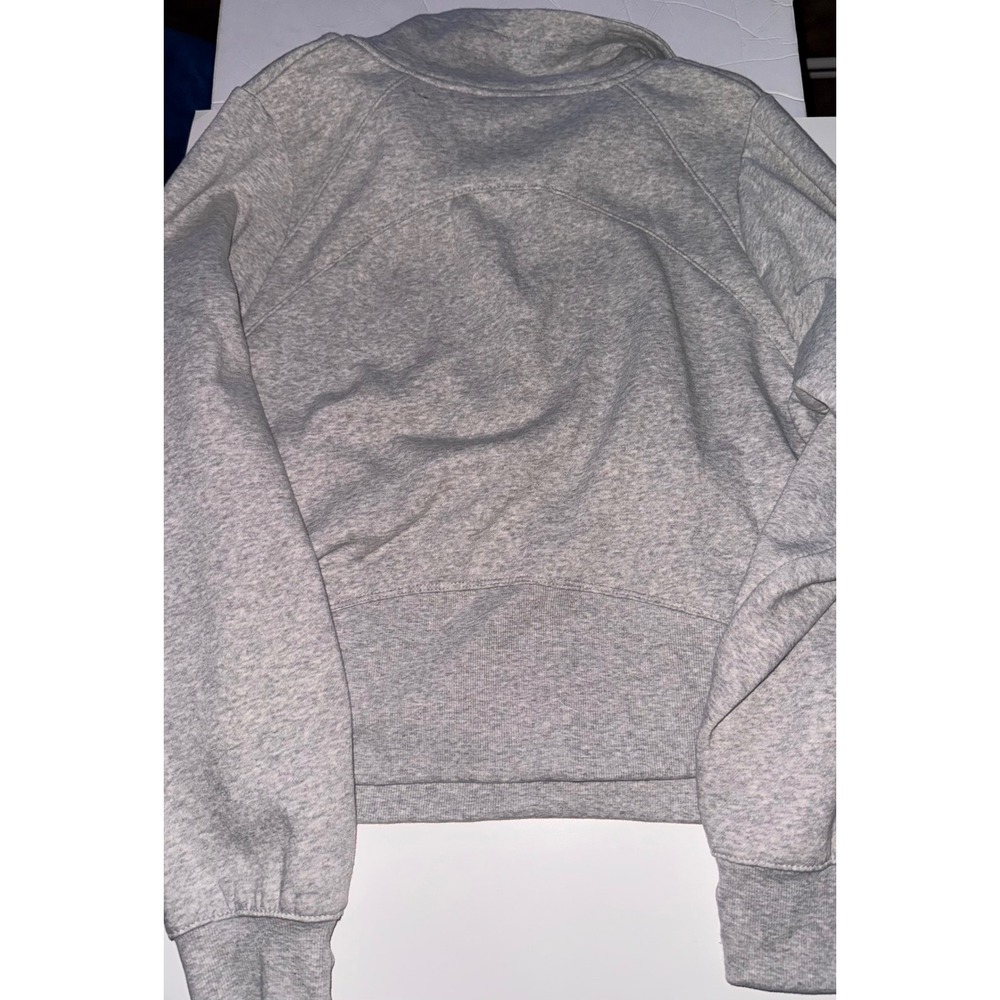 All In Motion Womens Active Comfort 1/2 Zip Sweatshirt Heathered Gray XXL NEW - Picture 11 of 11